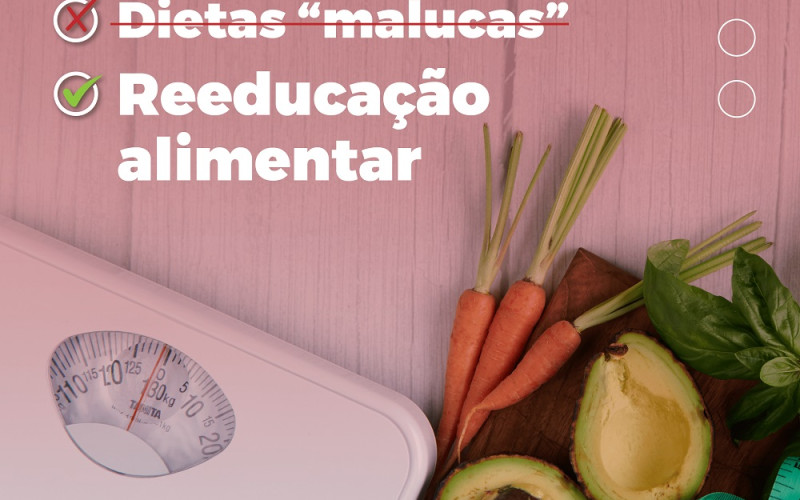 Dietas x reeducação alimentar