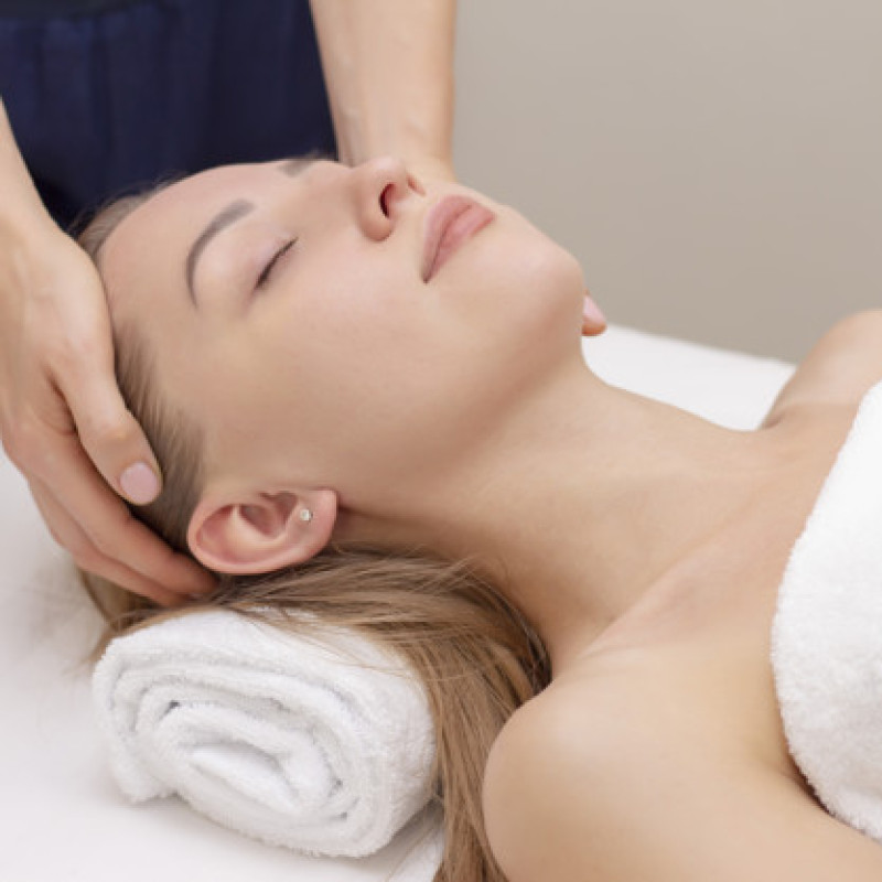 Drenagem linfática facial 